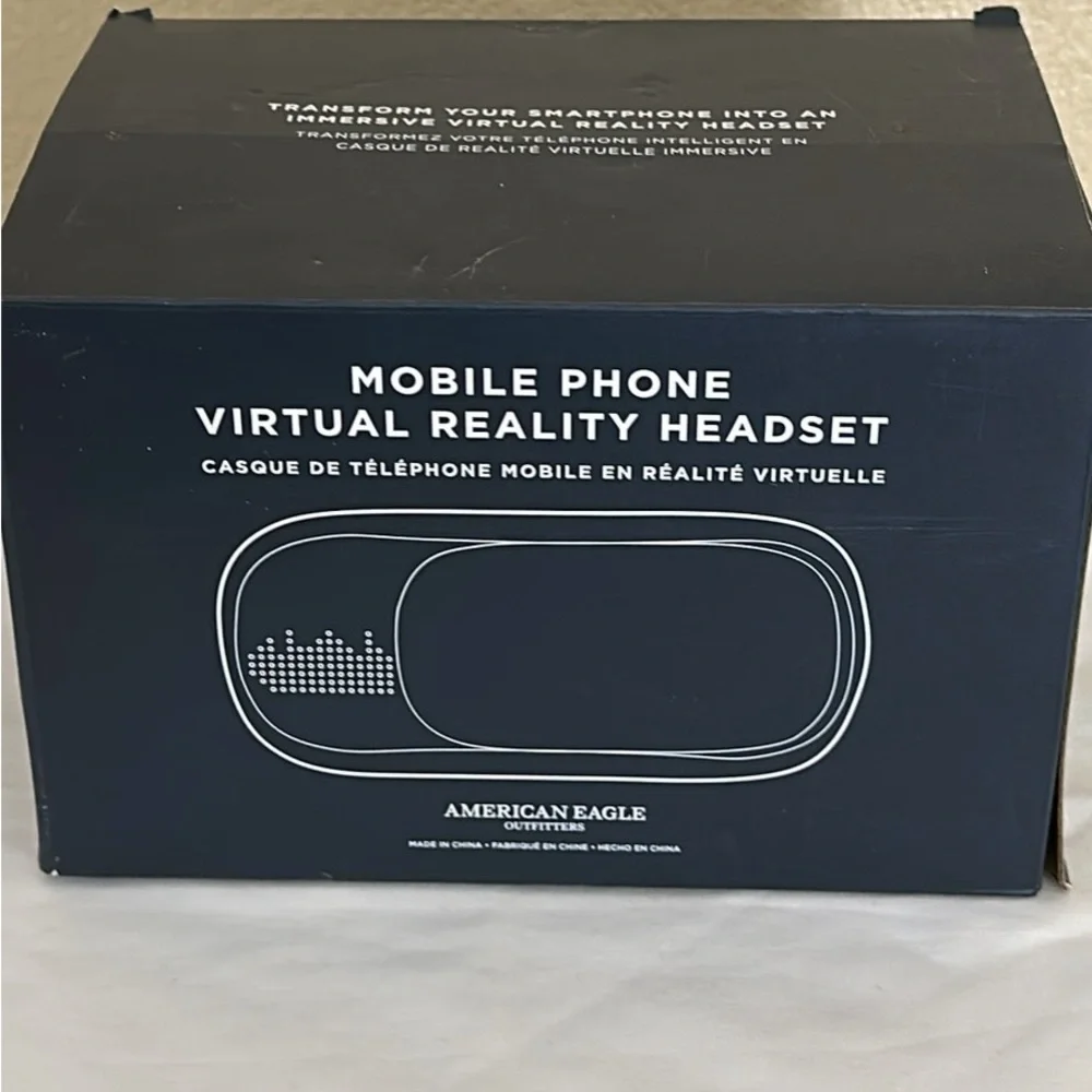 Mobile Phone Virtual Reality Headset White/Black..